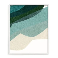 "Rippling Fields" Framed Art by Minted for West Elm |