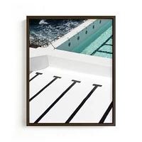 Stripes Coastal Framed Wall Art by Minted for West Elm |