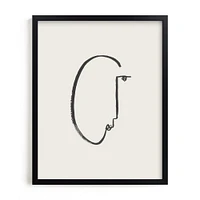 Face Study I Framed Wall Art by Minted for West Elm |