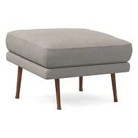 Lucia Ottoman - Wood Legs | West Elm