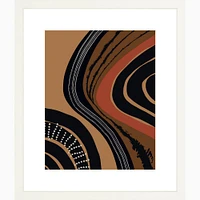 Mocha Framed Wall Art by Walker Noble | West Elm