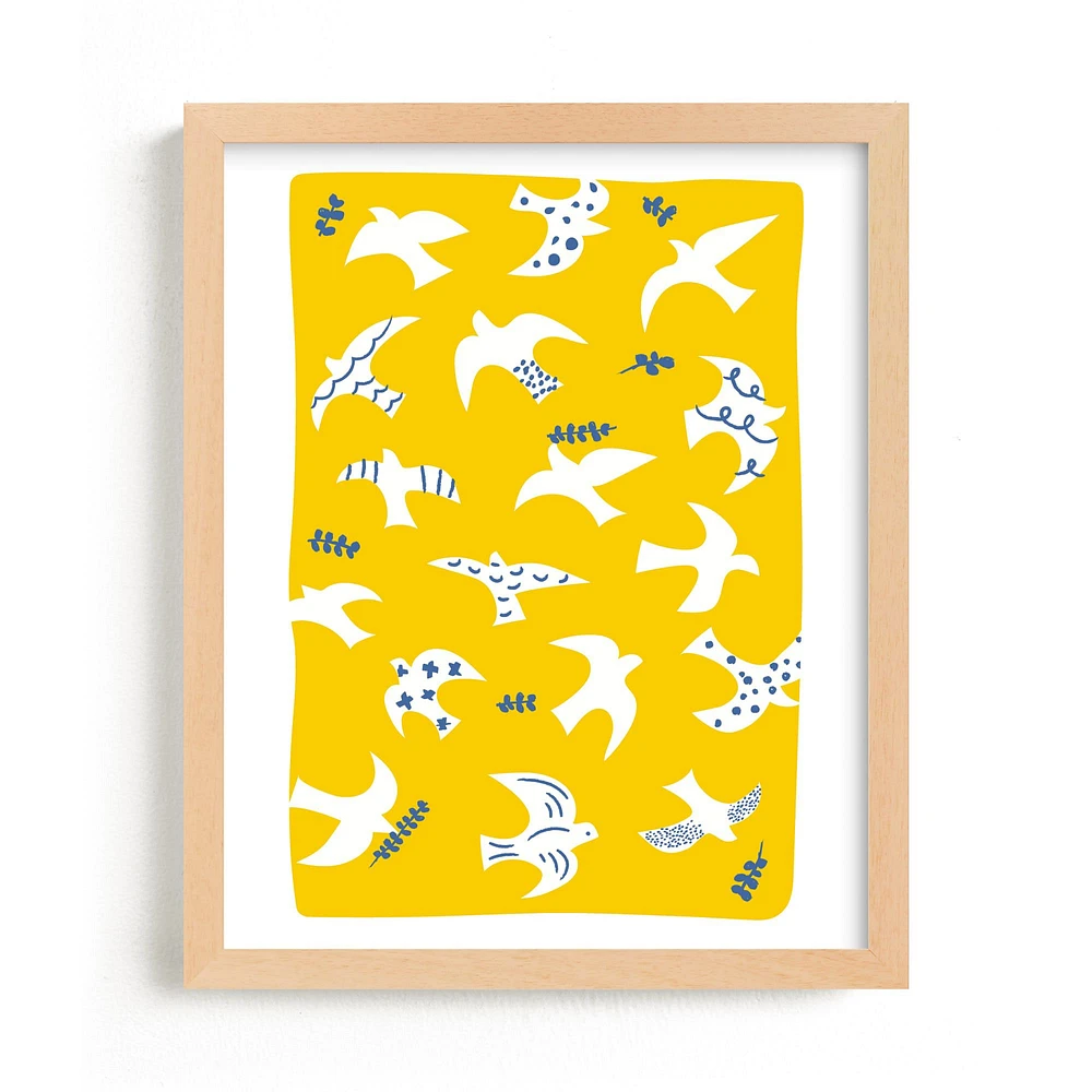 Taking Flight Framed Wall Art by Minted for West Elm |