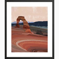 Arches National Park Framed Wall Art by Walker Noble | West Elm