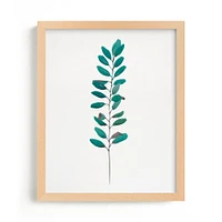 Ruscus, Curry Tree & Magnolia Framed Wall Art by Minted for West Elm |