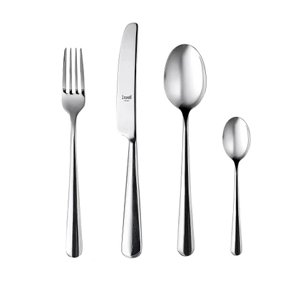 Mepra Restauranteur Pewter Stainless Steel Flatware Sets | West Elm