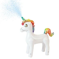 PoolCandy Inflatable Unicorn Sprinkler | West Elm
