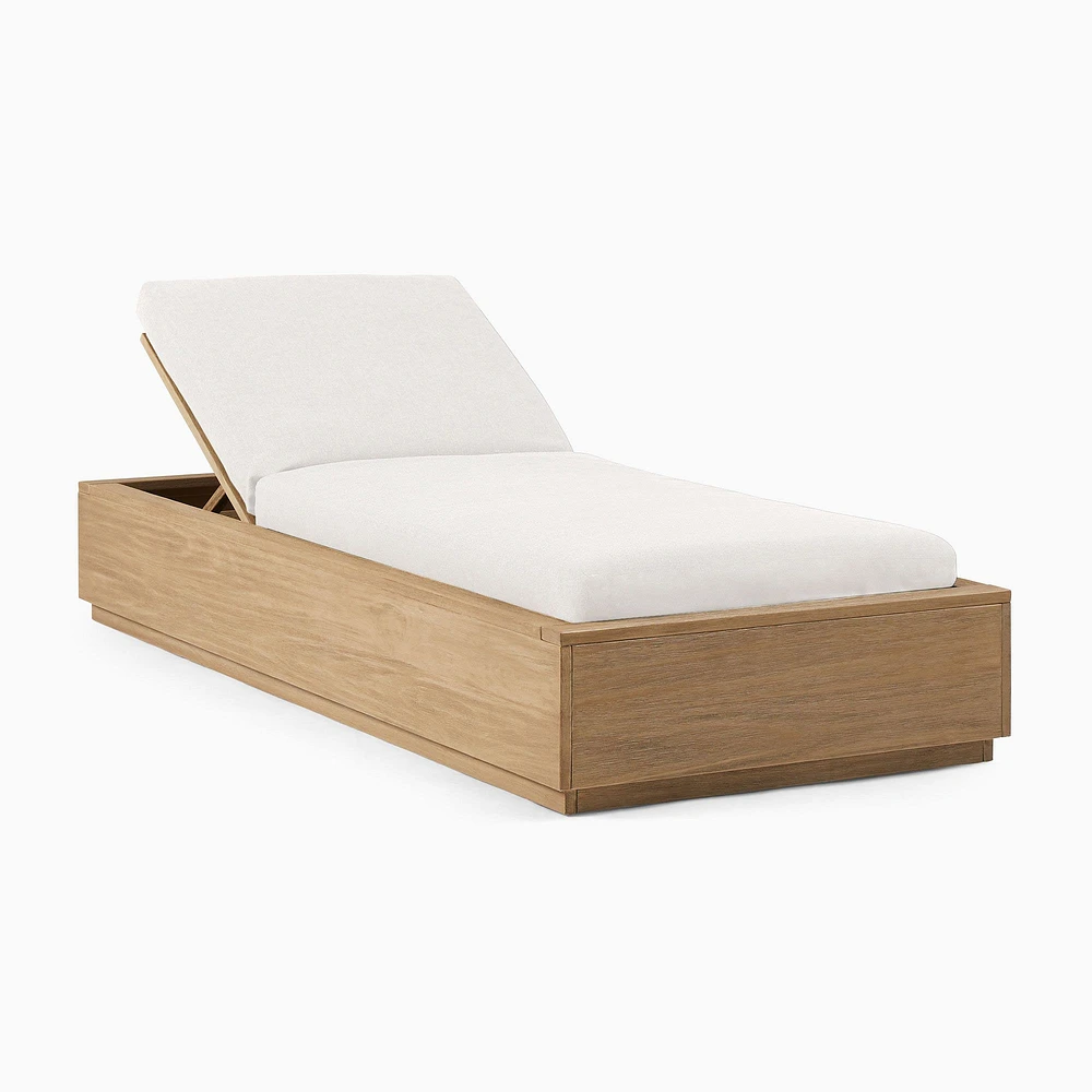 Telluride Outdoor Chaise Lounge | West Elm