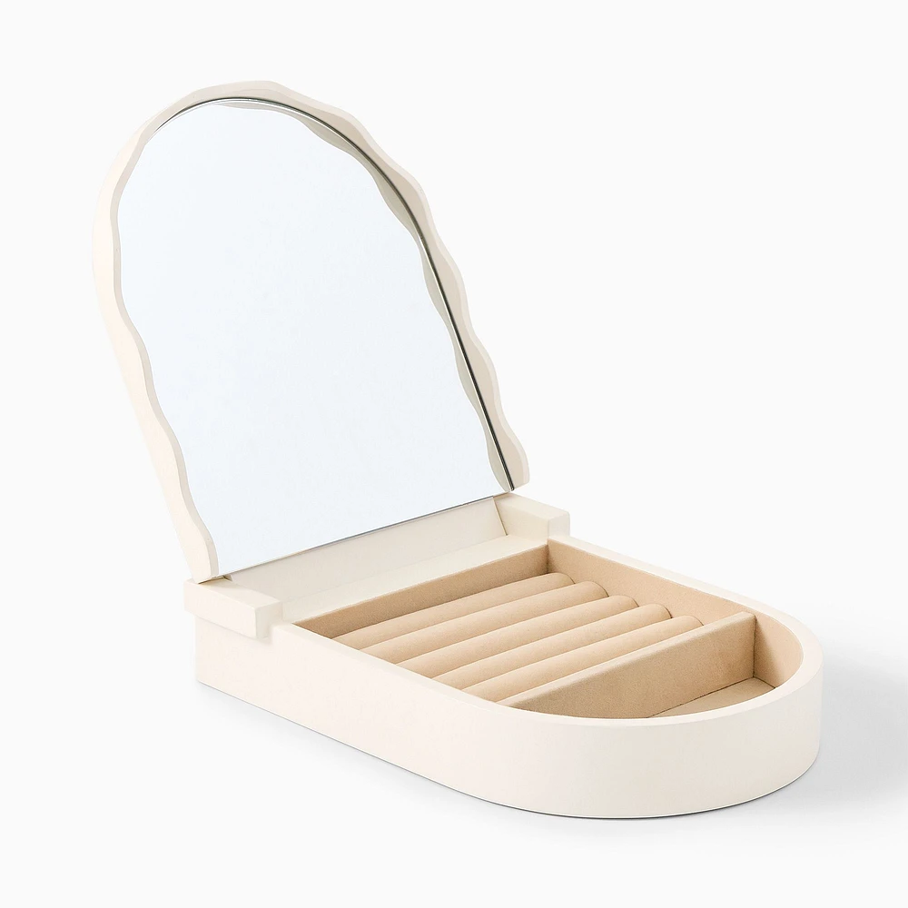 Daisy Jewelry Tray w/ Mirror | West Elm