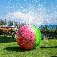 PoolCandy Inflatable Giant Watermelon Sprinkler | West Elm