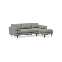 Dennes 2 Piece Chaise Sectional | Sofa With West Elm