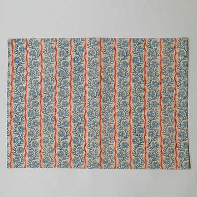 Soil to Studio Vipin Block-Printed Cotton Placemats (Set of 2) | West Elm