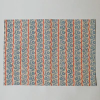 Soil to Studio Vipin Block-Printed Cotton Placemats (Set of 2) | West Elm