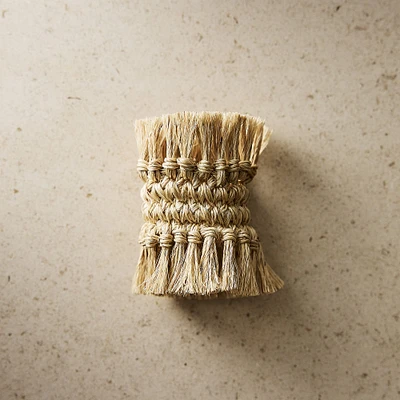 TALLO de OLIVO Fique Fringe Napkin Ring | West Elm