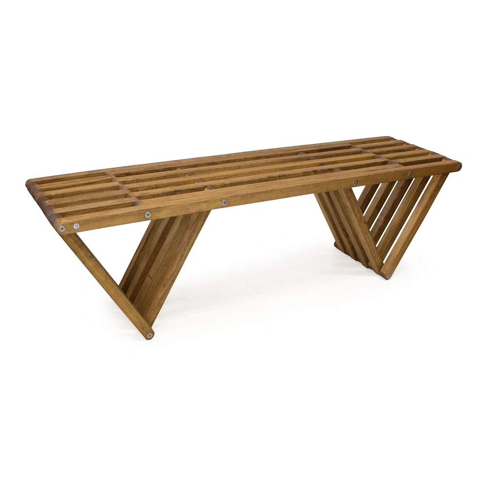 Triangle Leg Bench  | West Elm