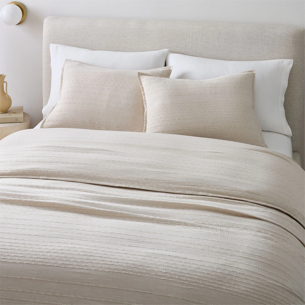 Reese Linen Cotton Duvet Cover & Shams