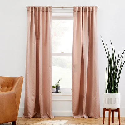 Ripple Jacquard Curtain | West Elm