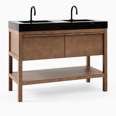 Glenn Double Bathroom Vanity (48"–72") | West Elm