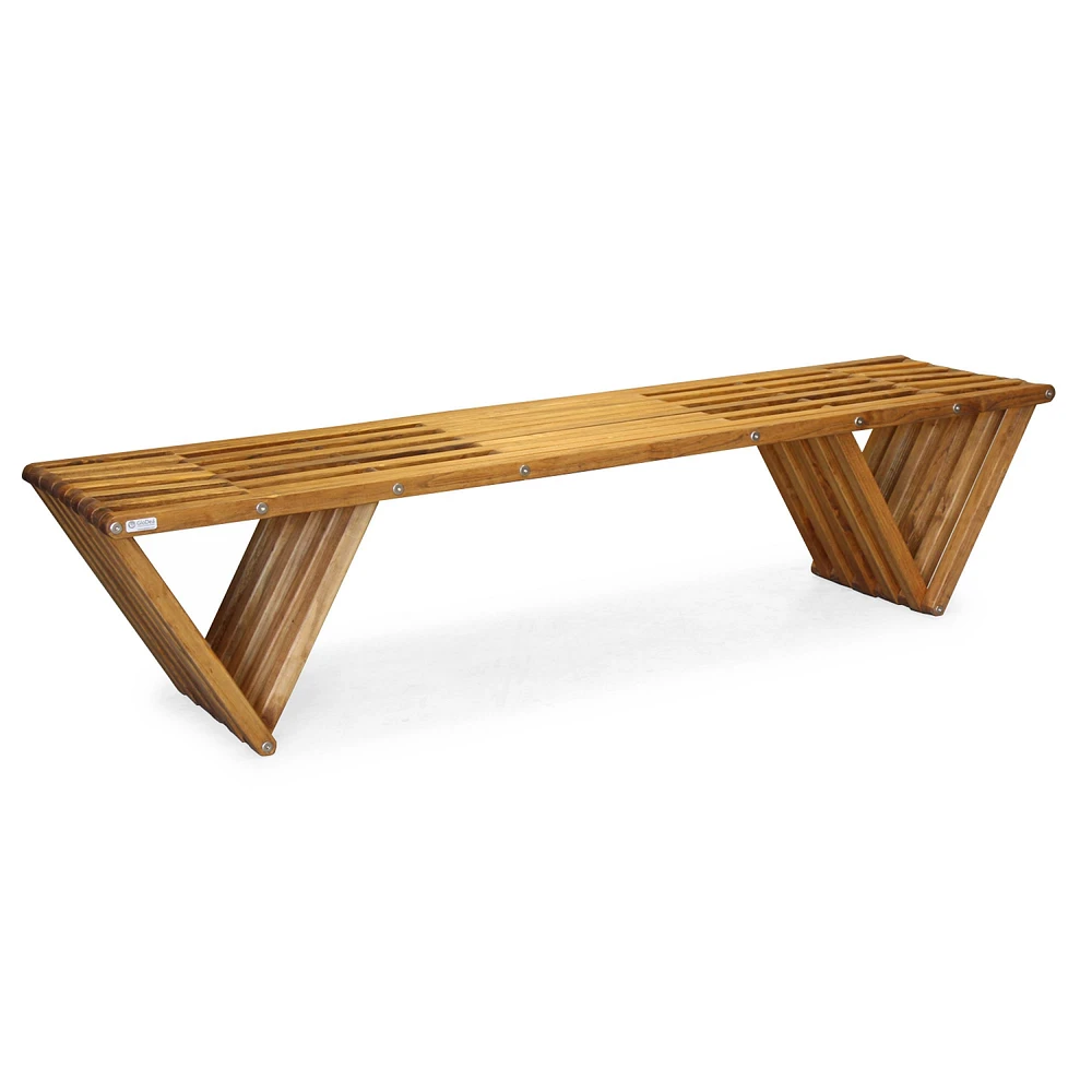 Triangle Leg Bench  | West Elm