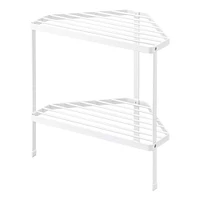 Yamazaki Two-Tier Corner Riser | West Elm