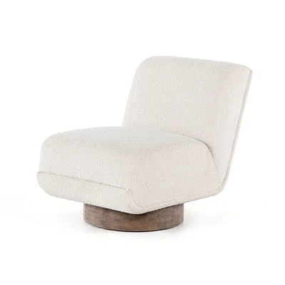 Bushwick Upholstered Swivel Chair | West Elm