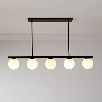 Hayes Linear Chandelier (45") | West Elm