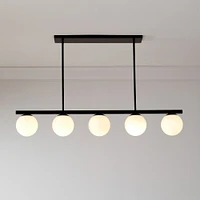 Hayes Linear Chandelier (45") | West Elm