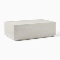 Volume Plinth Coffee Table - Wood | Media & Coffee Tables | West Elm