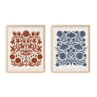 "Les Plantes" Framed Art by Minted for West Elm |