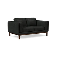 Dekalb Leather Sofa (68"–96") | West Elm