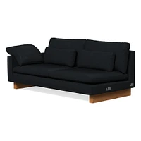 Build Your Own - Harmony Leather Sectional | West Elm