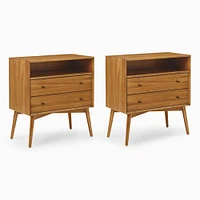 Mid-Century Open Nightstand (28") | West Elm