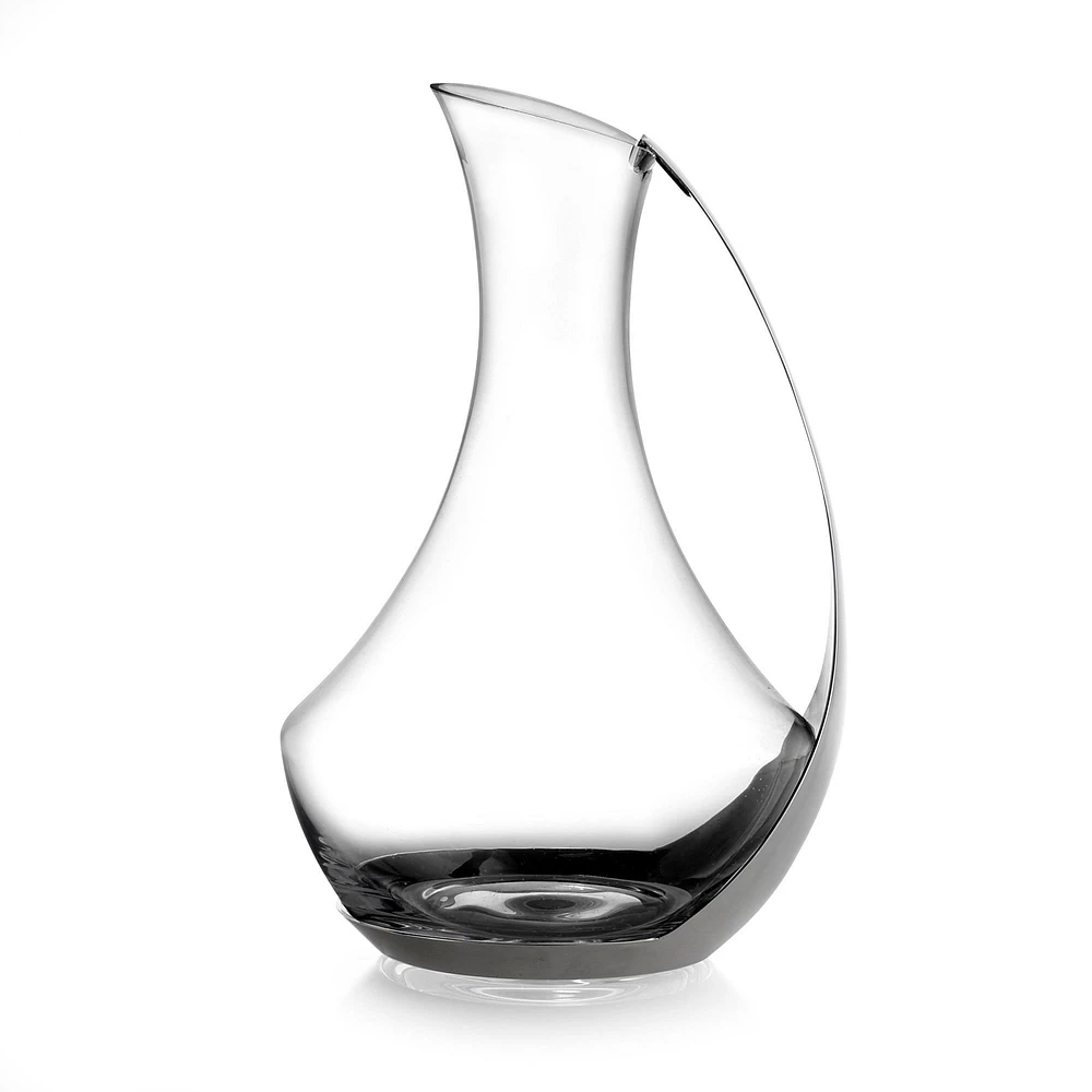 Nambe Vie Glass Wine Pitcher | West Elm