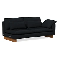 Build Your Own - Harmony Leather Sectional | West Elm