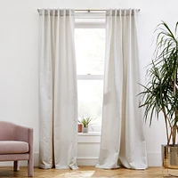 Ripple Jacquard Curtain | West Elm