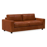 Urban Leather Sleeper Sofa (84") | West Elm