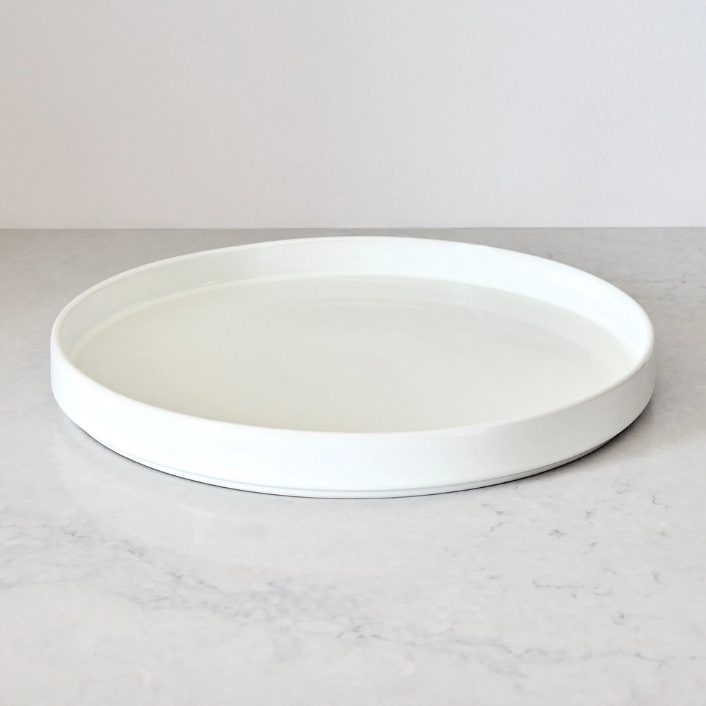 Straight-Sided Stoneware Serving Trays | West Elm
