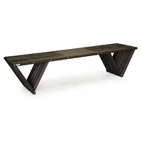 Triangle Leg Bench  | West Elm