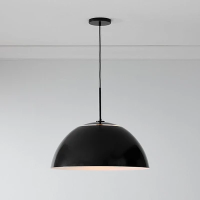 Sculptural Metal Pendant - Clearance | West Elm