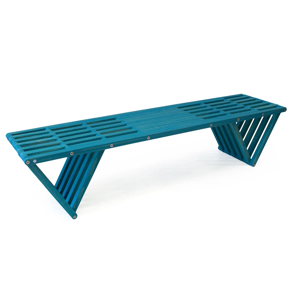 Triangle Leg Bench  | West Elm