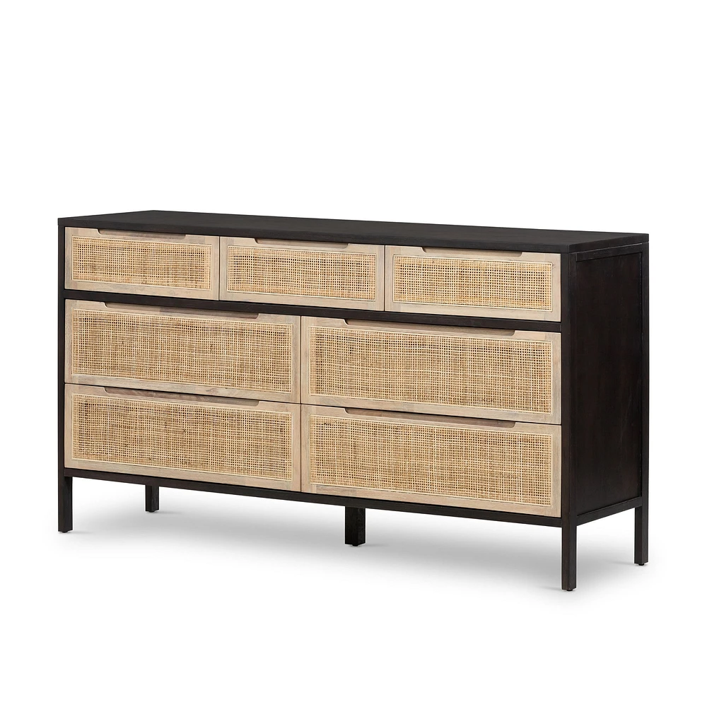 Yvette Woven 7-Drawer Dresser (60") | West Elm