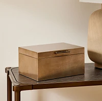 Mid-Century Champagne Lacquer Jewelry Boxes | West Elm