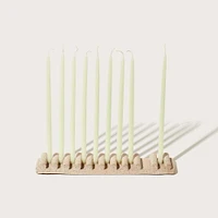 Sin Stacked Stoneware Menorah | West Elm