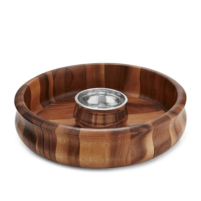 Nambe Nara Chip & Dip | West Elm