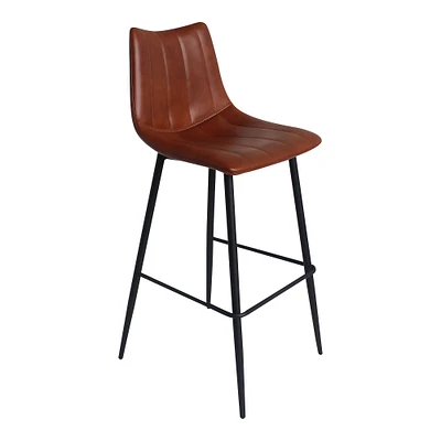 Modern Channeled Back Counter & Bar Stools (Set of 2) | West Elm