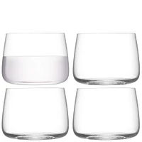 Metropolitan Stemless Wine Glasses (Set of 4) | West Elm