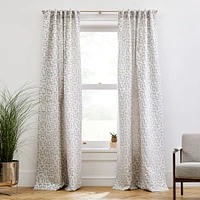 Maze Jacquard Curtain | West Elm