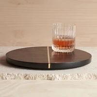 Mondrian Wood Serving Tray | West Elm