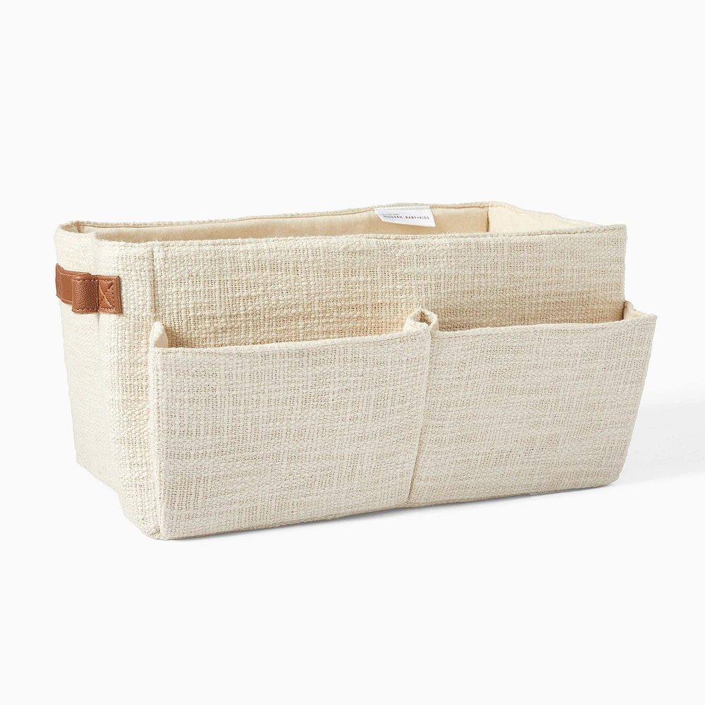 Cotton Diaper Caddy | West Elm