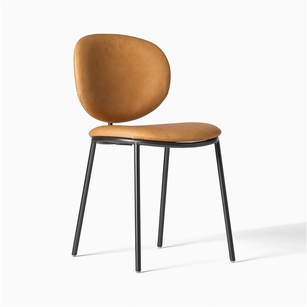 Flynn Leather Dining Chair | West Elm