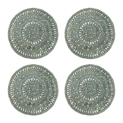 Circolo Abaca Round Placemats (Set of 4) | West Elm